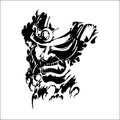 aufkleber-samurai-maske-hattori-hanzo