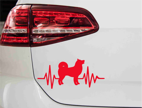 aufkleber-herzschlag-akita-rot