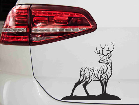 aufkleber-hirsch-baum-ramen-schwarz