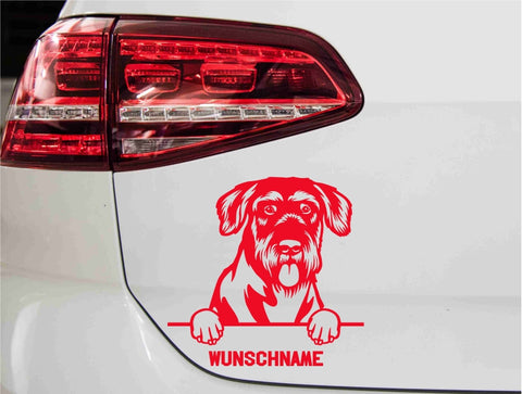 aufkleber-hund-grosser-schnauzer-rot