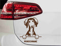 aufkleber-hund-saluki-braun