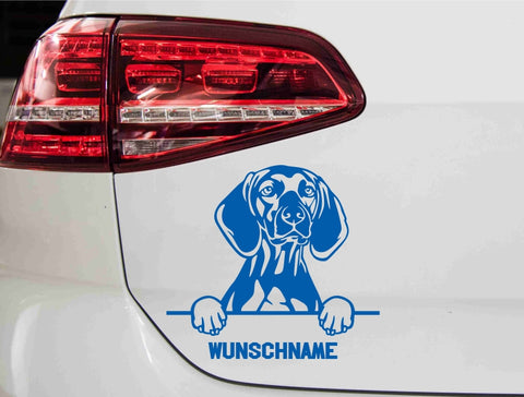 aufkleber-hund-viszla-portrait-blau