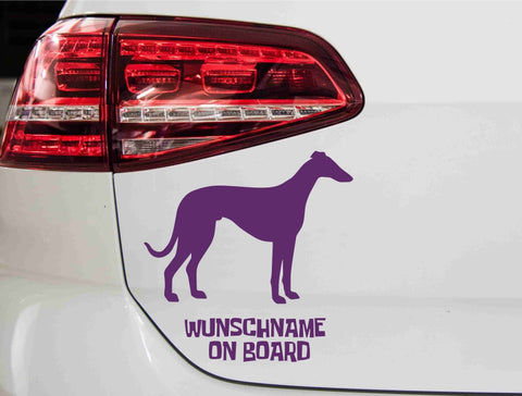 aufkleber-hund-whippet-silhouette-mit-wunschnamen-violett