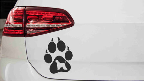 aufkleber-hundepfote-afganischer-windhund-schwarz