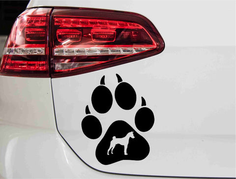 aufkleber-hundepfote-basenji-hund-dchwarz