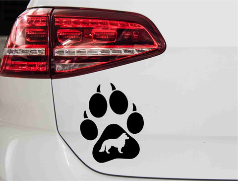 aufkleber-hundepfote-border-collie-schwarz