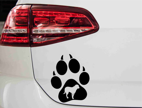 aufkleber-hundepfote-chinook-hund-schwarz