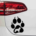 aufkleber-hundepfote-cocker-spaniel-schwarz