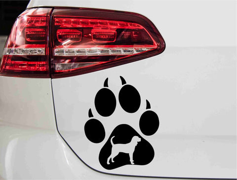aufkleber-hundepfote-coon-hound-schwarz