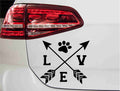 aufkleber-hundepfote-pfeile-text-love-schwarz