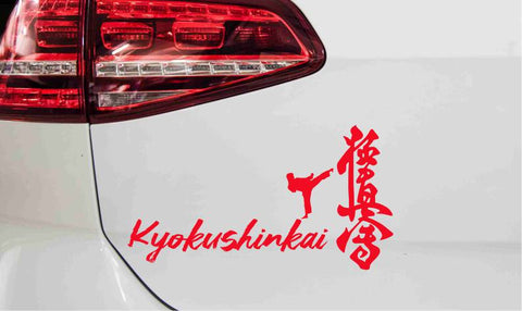 Kyokushinkai Karate Aufkleber