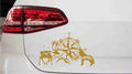 aufkleber-kompass-elch-wolf-gold