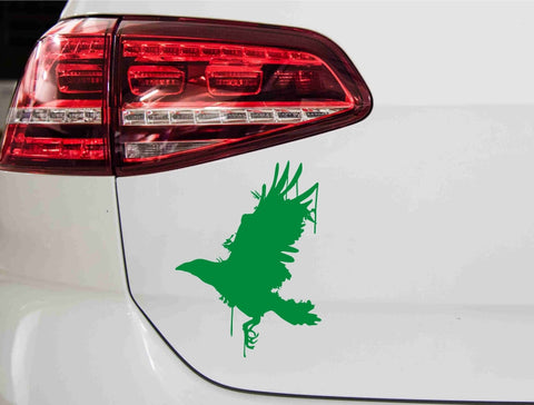 aufkleber-kraehe-gruen