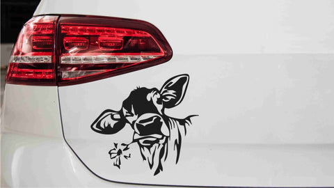 aufkleber-kuhkopf-mit-blume-schwarz