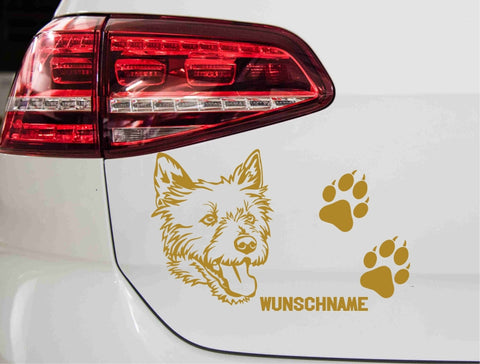 aufkleber-norwich-terrier-gold