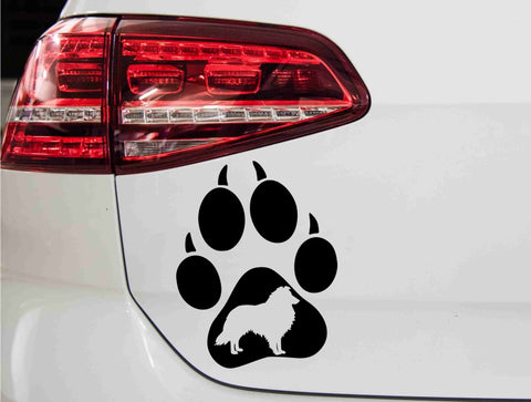 aufkleber-pfote-shetland-sheepdog-schwarz
