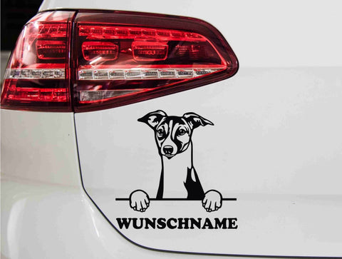 aufkleber-portrait-italian-greyhound-schwarz