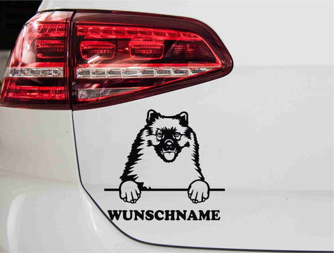 aufkleber-portrait-keeshound-schwarz