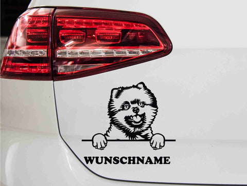 aufkleber-portrait-pomeranian-schwarz