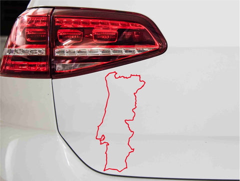 aufkleber-portugal-umriss-00074-rot