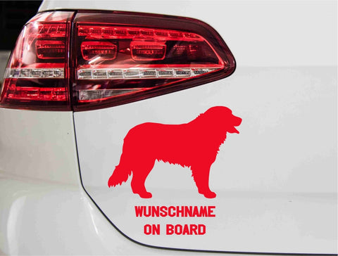 aufkleber-silhouette-bernese-mountain-hund-rot