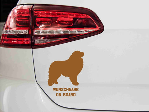 aufkleber-silhouette-great-pyrenees-kupfer