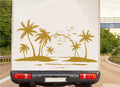 aufkleber-strand-sonne-palmen-gold