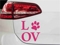 aufkleber-text-love-hund-pink