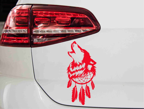 aufkleber-traumfaenger-wolf-indianer-rot