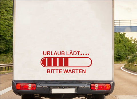 aufkleber-urlaub-laedt-balken-rot