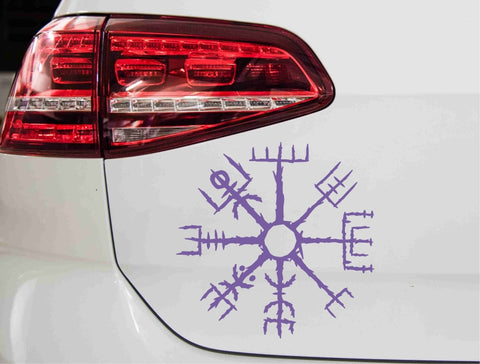 aufkleber-vegvisir-blitz-design-violett