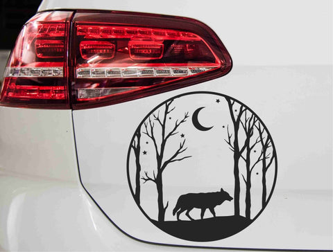 aufkleber-wolfs-wald-rund-schwarz
