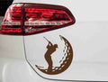 autoaufkleber-golf-spieler-mit-ball-braun