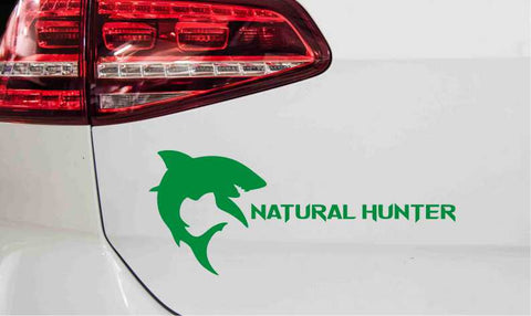 Natural Hunter Autoaufkleber
