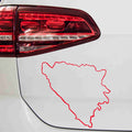autoaufkleber-landkarte-bosnien-rot