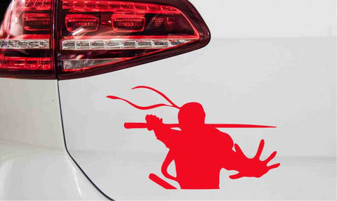 Ninja Autoaufkleber