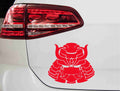 autoaufkleber-samurai-maske-rot
