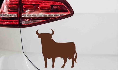 Spanischer Stier Toro Autoaufkleber
