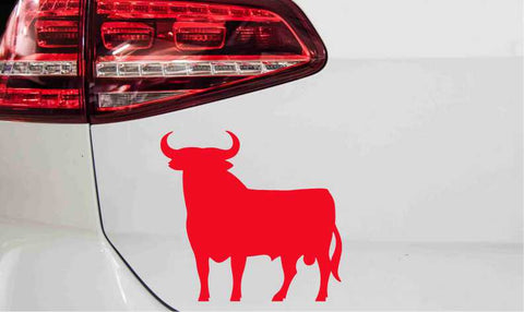 Spanischer Stier Toro Autoaufkleber