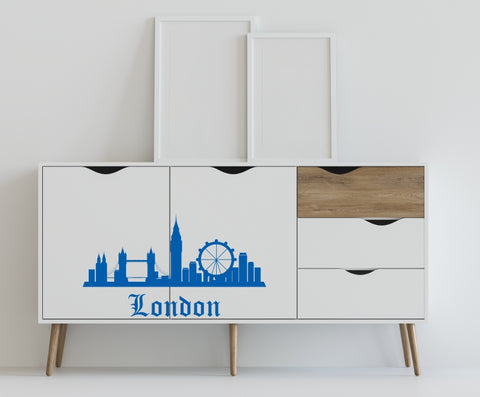 London 2 Skyline Möbeltattoo